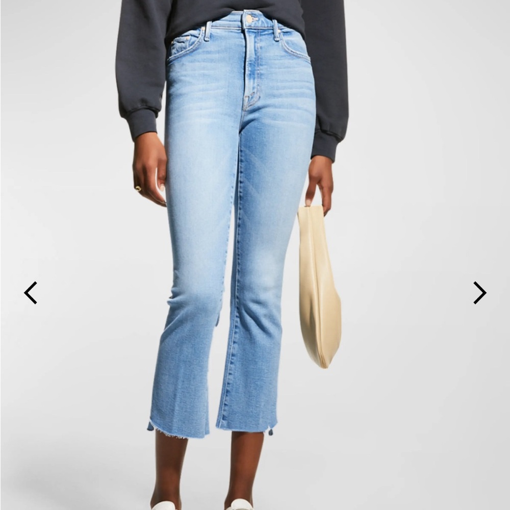 Mother insider crop step fray NWOT